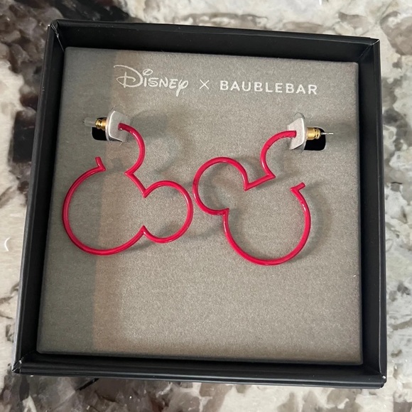 BaubleBar Jewelry Disney X Baublebar Mickey Mouse Ears Red Threader